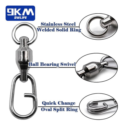 9KM DWLIFE Ball Bearing Swivel Snap