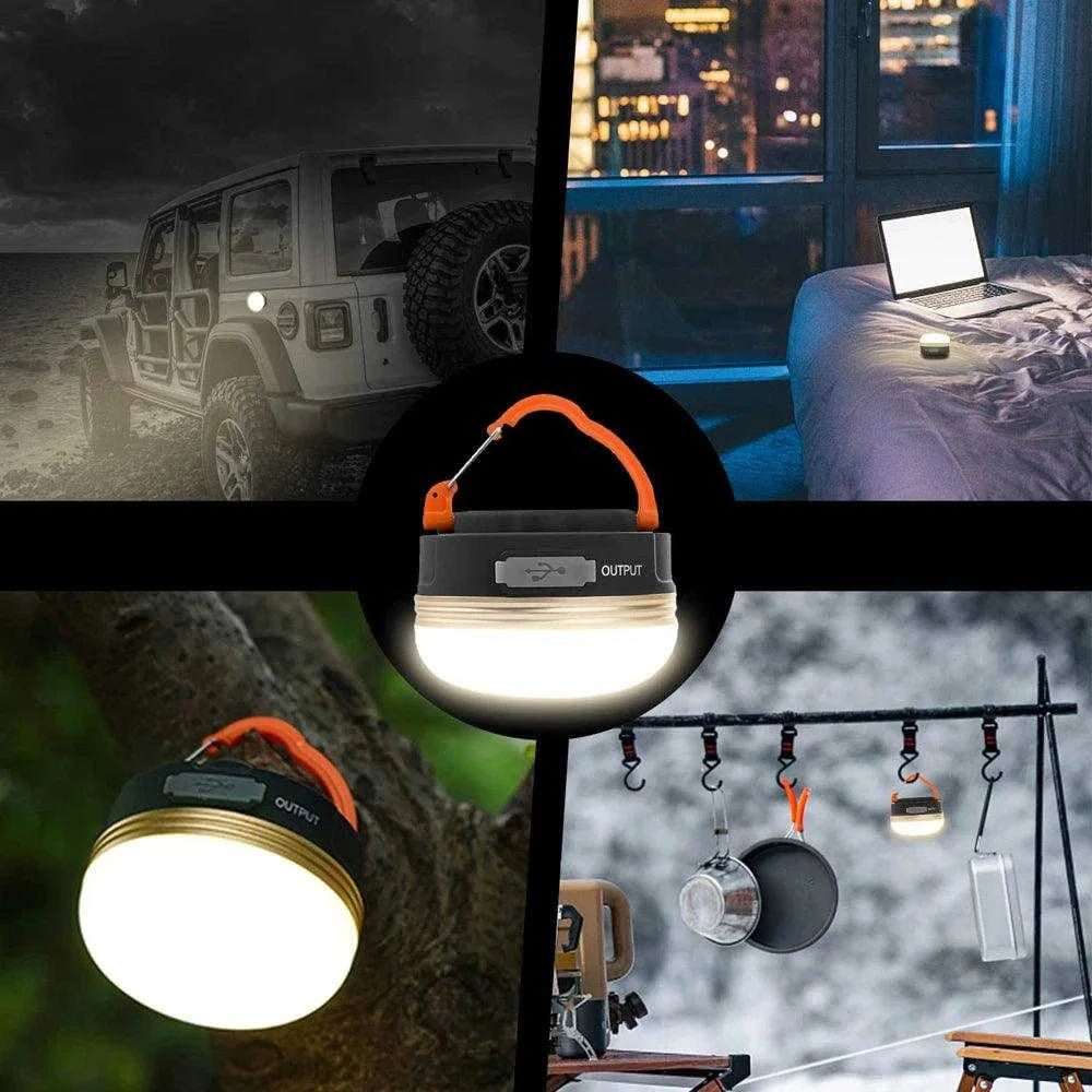 Waterproof and Rechargeable LED Lantern for Hiking & Camping - Nex Fisher Hub