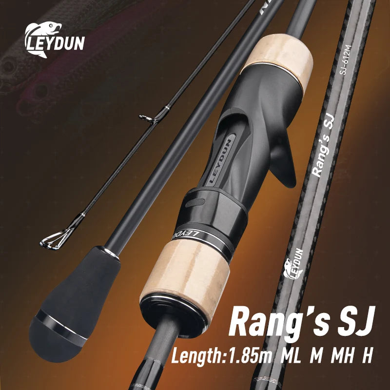 LEYDUN Rang's SJ Slow Jigging Rods: 1.85m High Carbon Saltwater Boat Casting