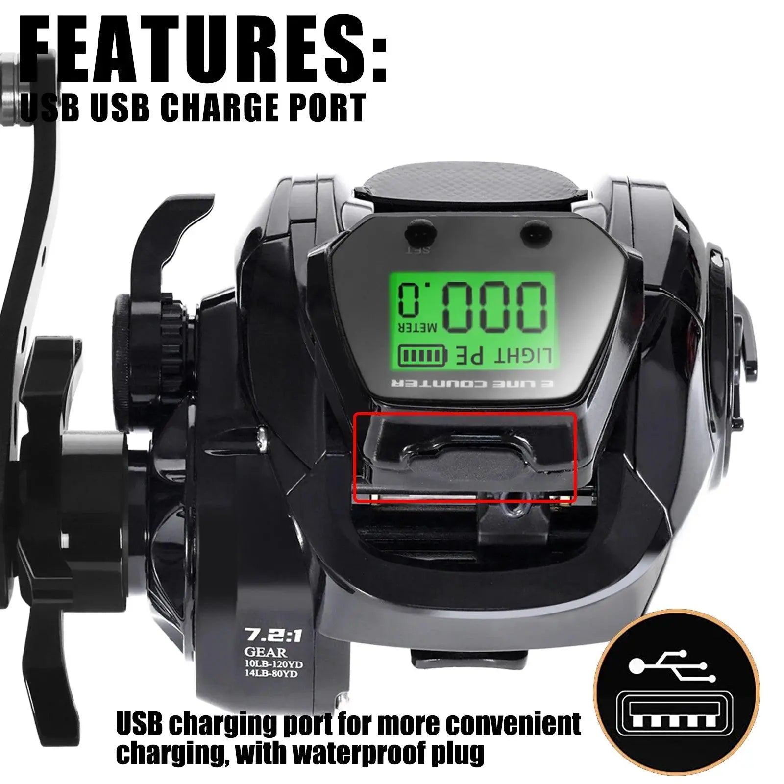 electric fishing reels south africa SAMOLLA Electronic Fishing Reel