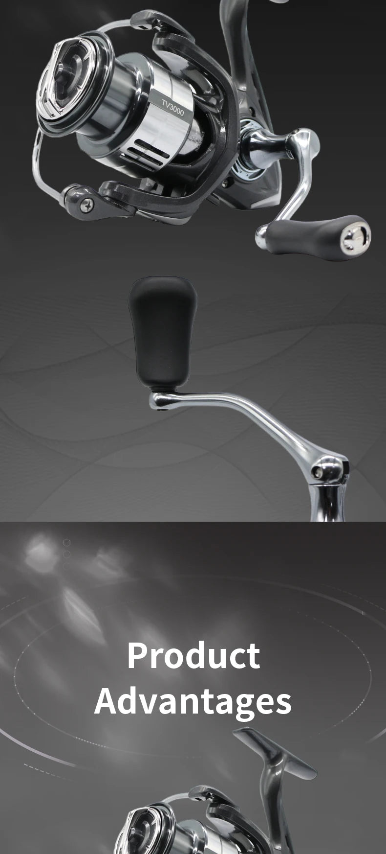 Rooblinos TV Ultralight Spinning Fishing Reel: For Surfcasting And Jigging