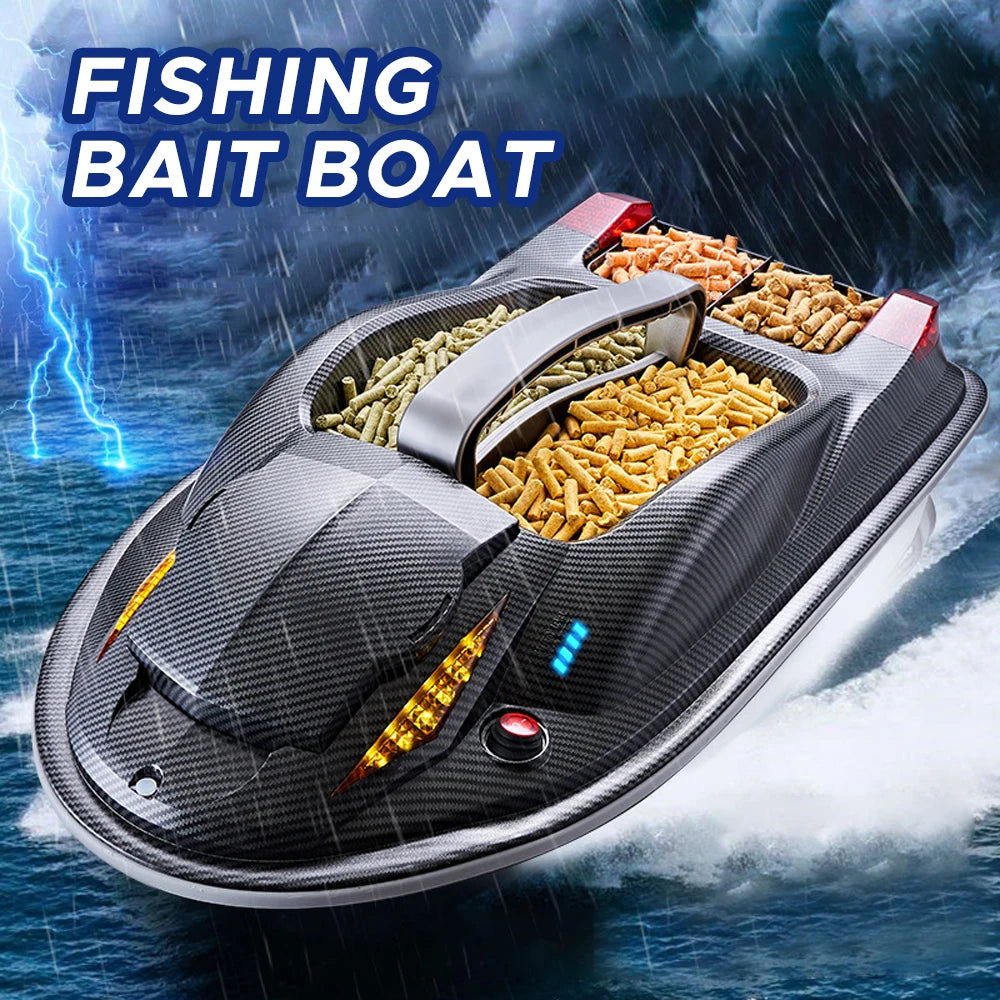 NFH Outdoor 3 Hopper - The 7KG Payload RC Bait Boat - Nex Fisher Hub
