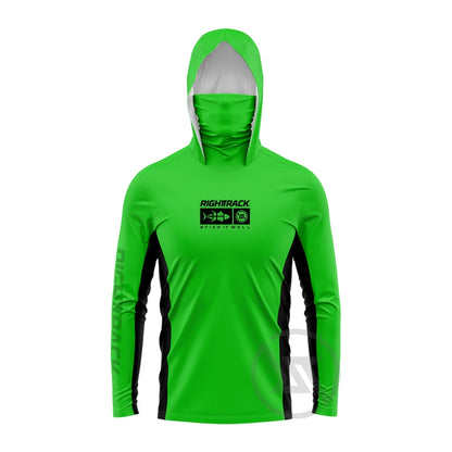 RightTrack Mask Fishing Hoodies: Ultimate Sun Protection for Anglers UPF50+