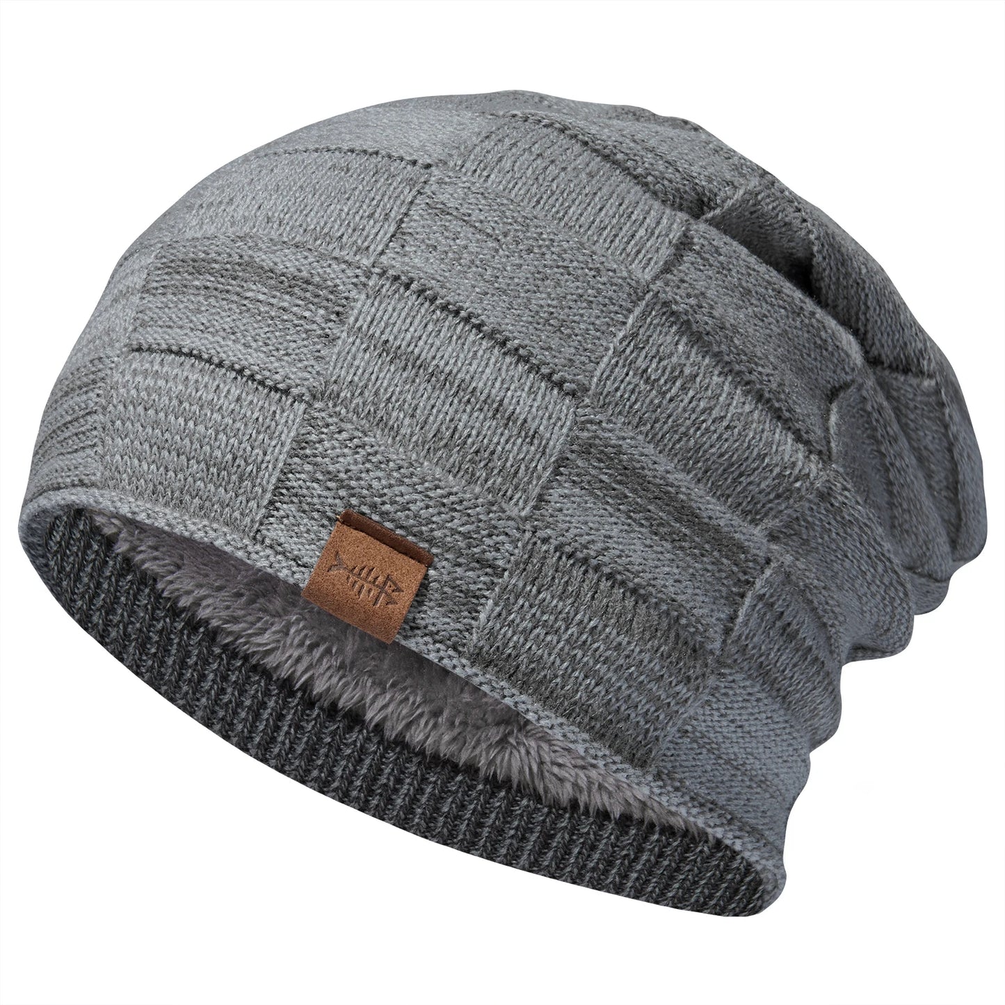 BASSDASH Winter Slouchy Beanie: Stay Warm and Comfortable on the Water