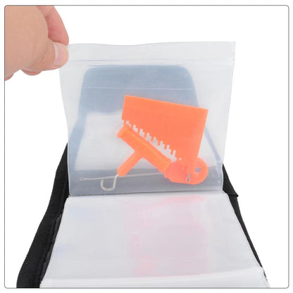 Hirisi Transparent Carp Fishing Rig Bag: Keep Your Rigs Tangle-Free and Organized