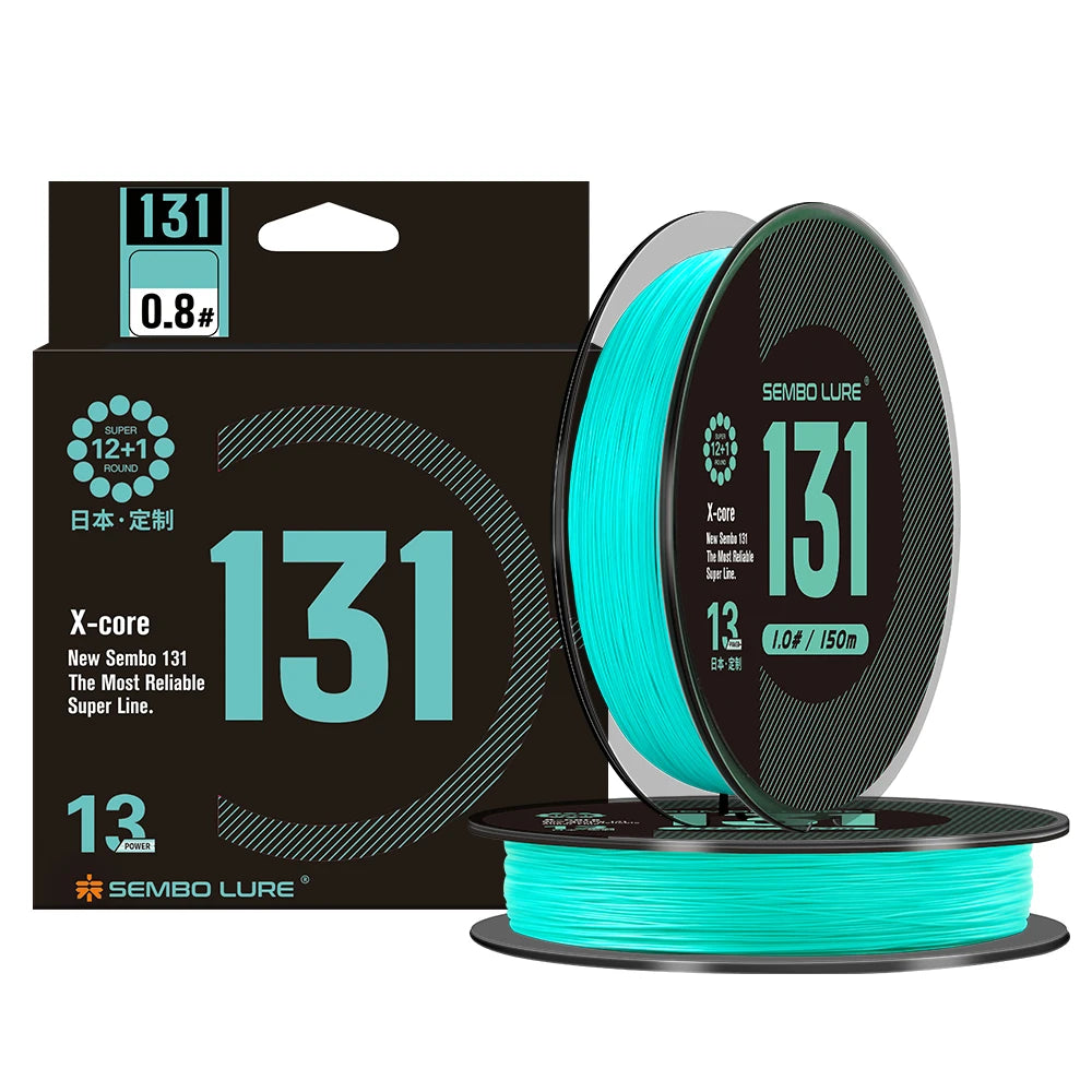 ZUKIBO Sembo 13-Strand Braided Fishing Line: Ultimate Smoothness and Strength