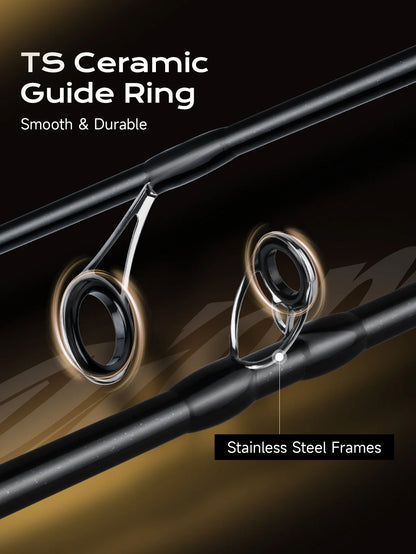 HANDING Pioneer Trout Rod and Ajing Fishing Rods Fast Action UL/L Power 24 Ton Carbon Fibers TS Ceramic Guide