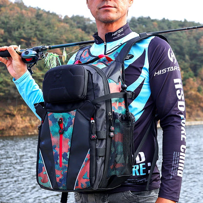 HISTAR Multi-Functional Fishing Backpack - Your Ultimate Fishing Companion