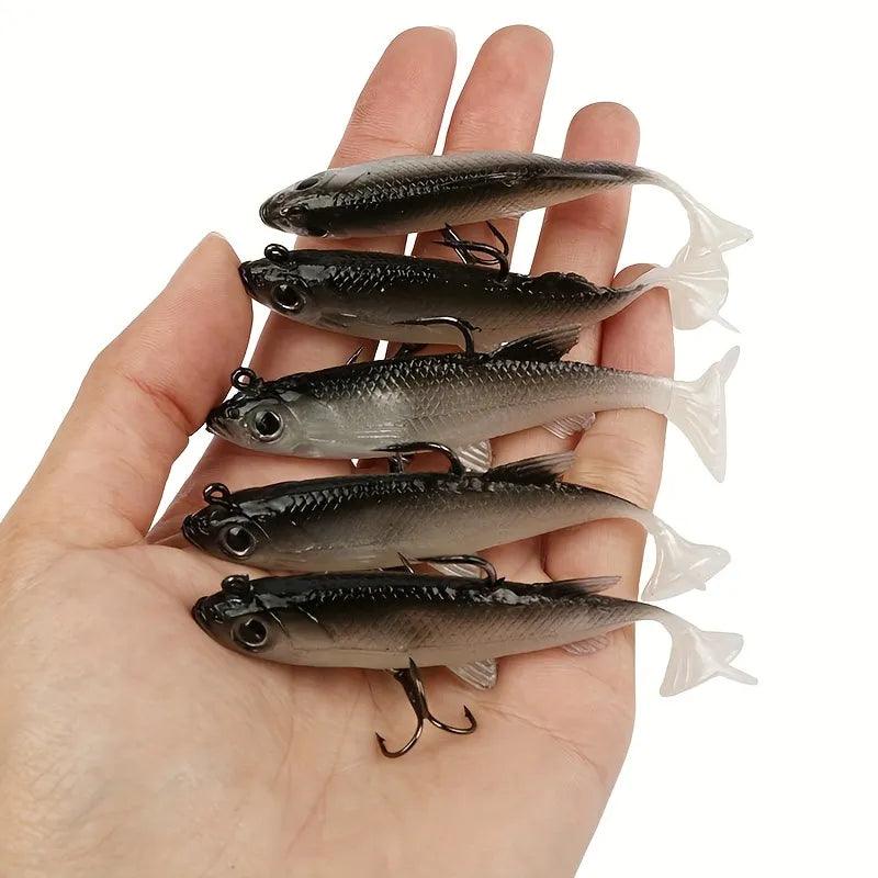 Swimbait 8cm / 3.15in 12.5g / 0.44 Oz 5pcs/Lot