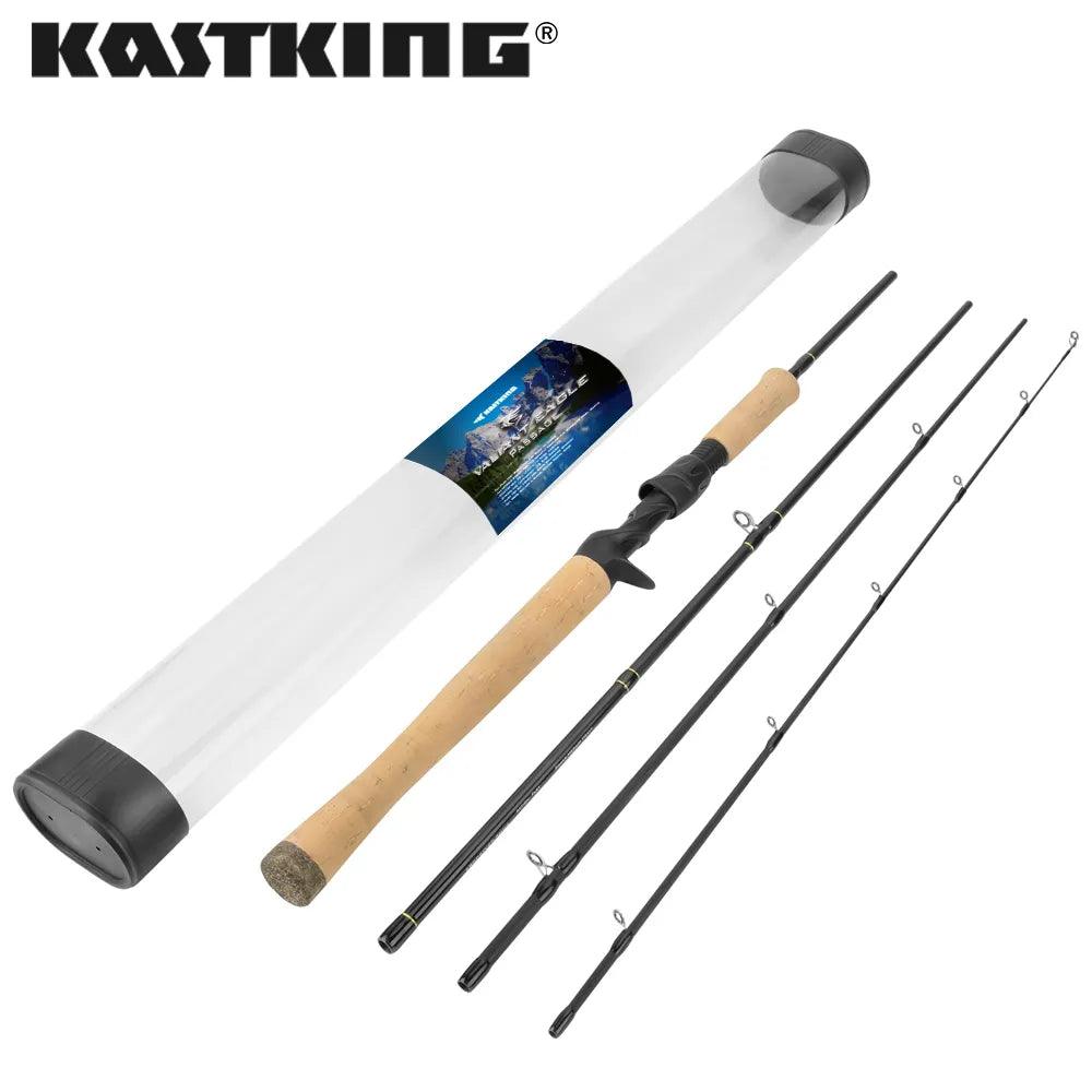 KastKing Valiant Eagle Passage Rod in protective case with multiple sections for versatile travel fishing.