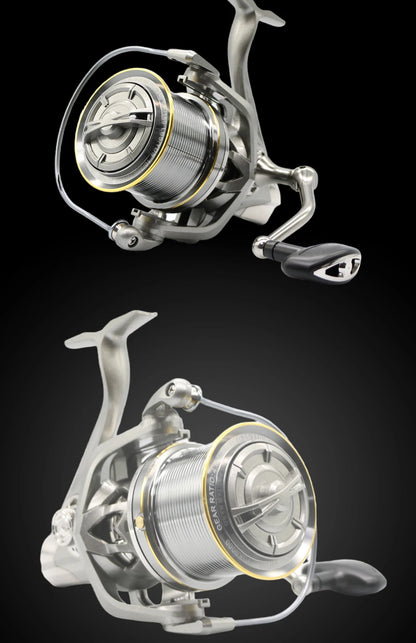 Rooblinos NGK Long Shot Jigging Spinning Reel: 55lb Max Drag for Big Game Saltwater And Freshwater Fishing