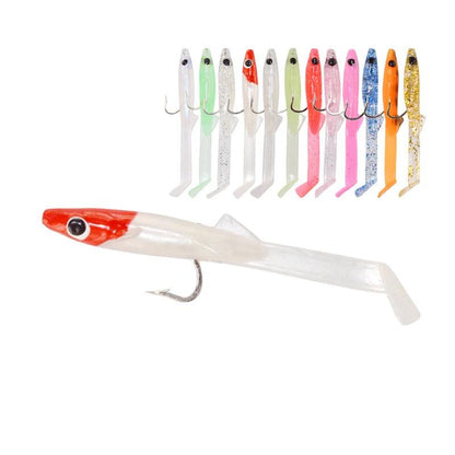 Afishlure Soft Eels (8-Pack, 65mm / 2.5in) - Similar to Raglou