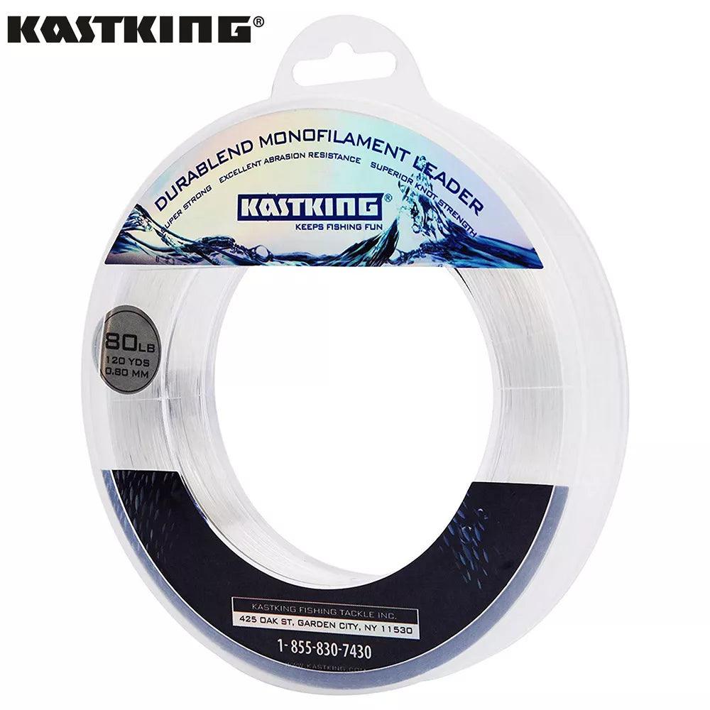 KastKing DuraBlend White Monofilament Wire Super Strong Nylon Fishing Line 20LB-200LB with Low Stretch and Memory 110M/120Yds - Nex Fisher Hub