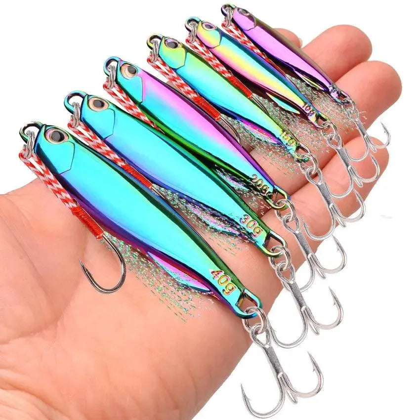Aorace Meteor Jig Metal Spoon - A with 2 hooks / 10g