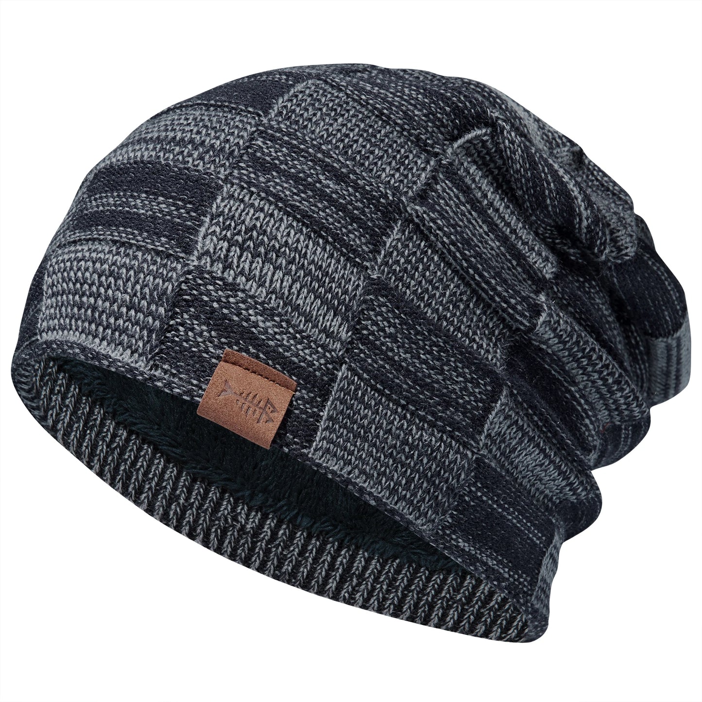 BASSDASH Winter Slouchy Beanie: Stay Warm and Comfortable on the Water