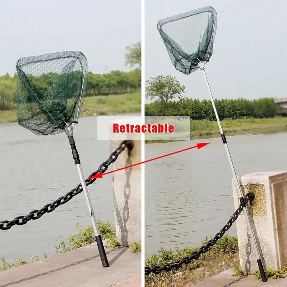 NFH Telescopic Fishing Net: Collapsible and Portable for Fish Landing