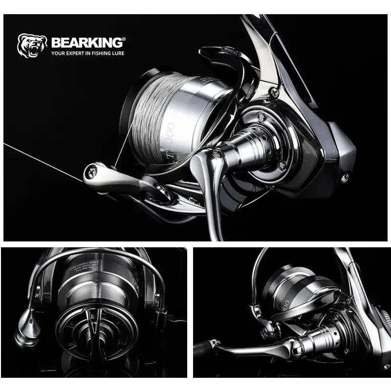 Bearking LT Series All-Metal Spinning Reel 5.5:1 Gear - Nex Fisher Hub