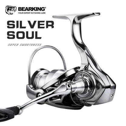 Bearking LT Series All-Metal Spinning Reel 5.5:1 Gear - Nex Fisher Hub