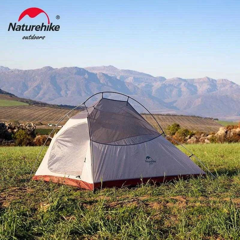 Naturehike Cloud Up 1 2 3 People Tent Ultralight 20D Camping Tent Waterproof Outdoor Hiking Travel Tent Backpacking Cycling Tent - Nex Fisher Hub