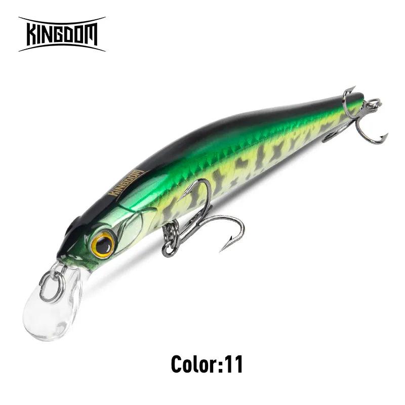 Kingdom Kingart Sinking Minnow Fishing Lures 6g 9g 14g 18.6g Jerkbaits Good Action Wobblers FR Silence Hard Baits Sea Bass - Nex Fisher Hub