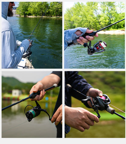 HANDING Pioneer Trout Rod and Ajing Fishing Rods Fast Action UL/L Power 24 Ton Carbon Fibers TS Ceramic Guide