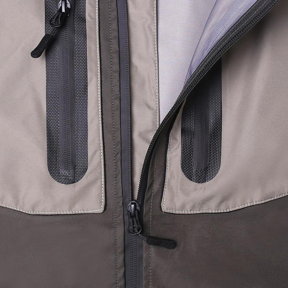 New Men's Fly Fishing Wading Jacket Breathable Waterproof Fishing clothing Wader Jacket Hiking Camping Trekking Hunting Clothes - Nex Fisher Hub