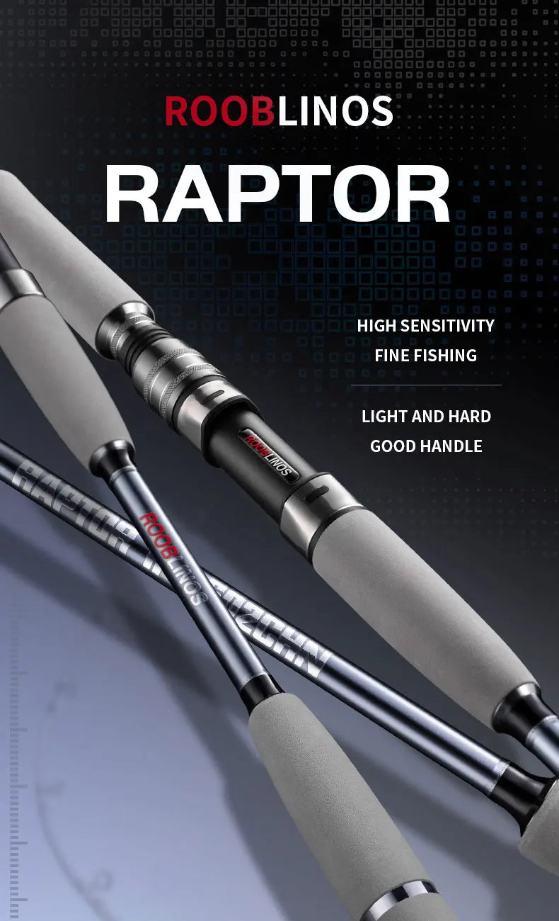ROOBLINOS RAPTOR II Boat Fishing Rod: 1.8m (70.8 inches / 5.9 feet) Saltwater Casting/Spinning Trolling Rod