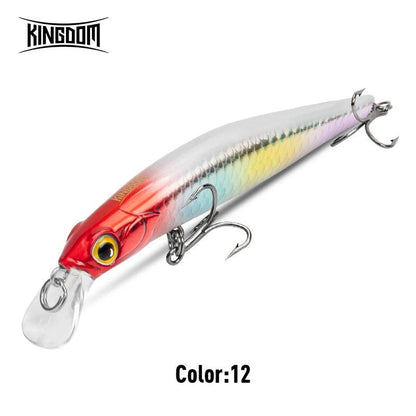 Kingdom Kingart Sinking Minnow Fishing Lures 6g 9g 14g 18.6g Jerkbaits Good Action Wobblers FR Silence Hard Baits Sea Bass - Nex Fisher Hub