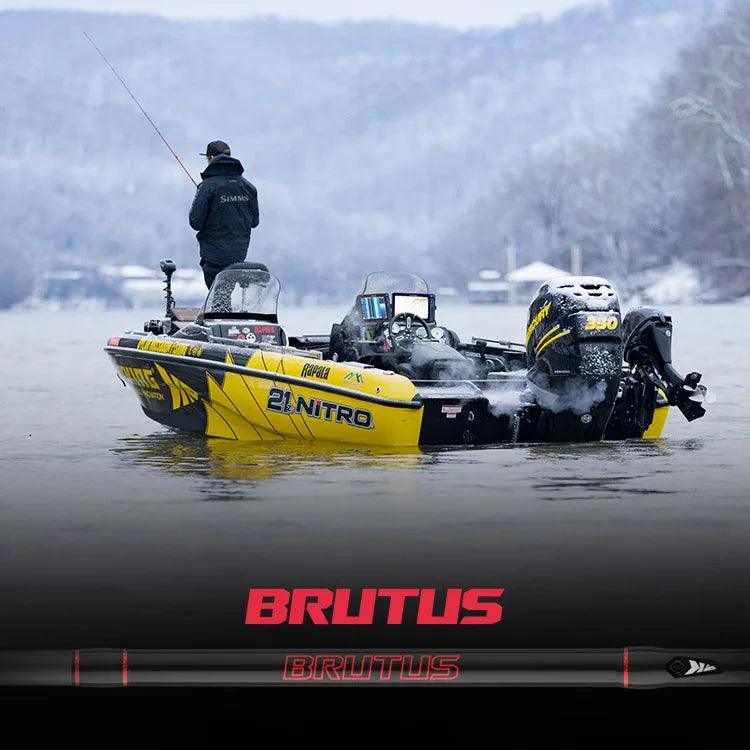 KastKing Brutus Carbon Casting Rod - Nex Fisher Hub