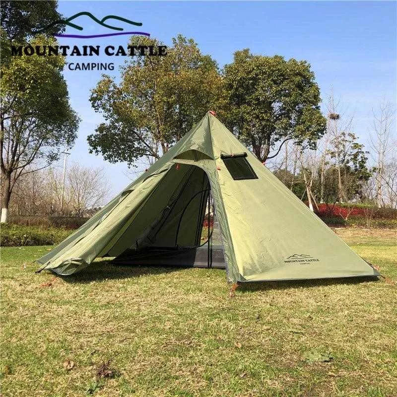 Mountain Cattle Ultralight 2-3 Person Pyramid Tent - Nex Fisher Hub