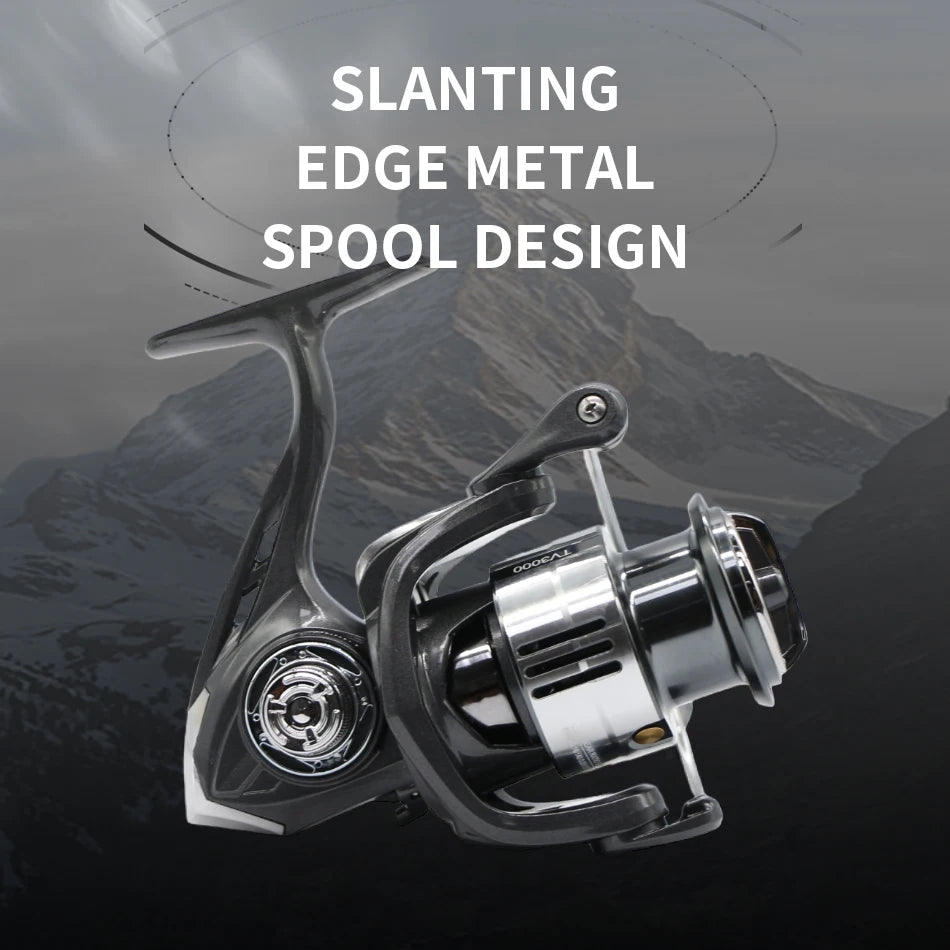 Rooblinos TV Ultralight Spinning Fishing Reel: For Surfcasting And Jigging