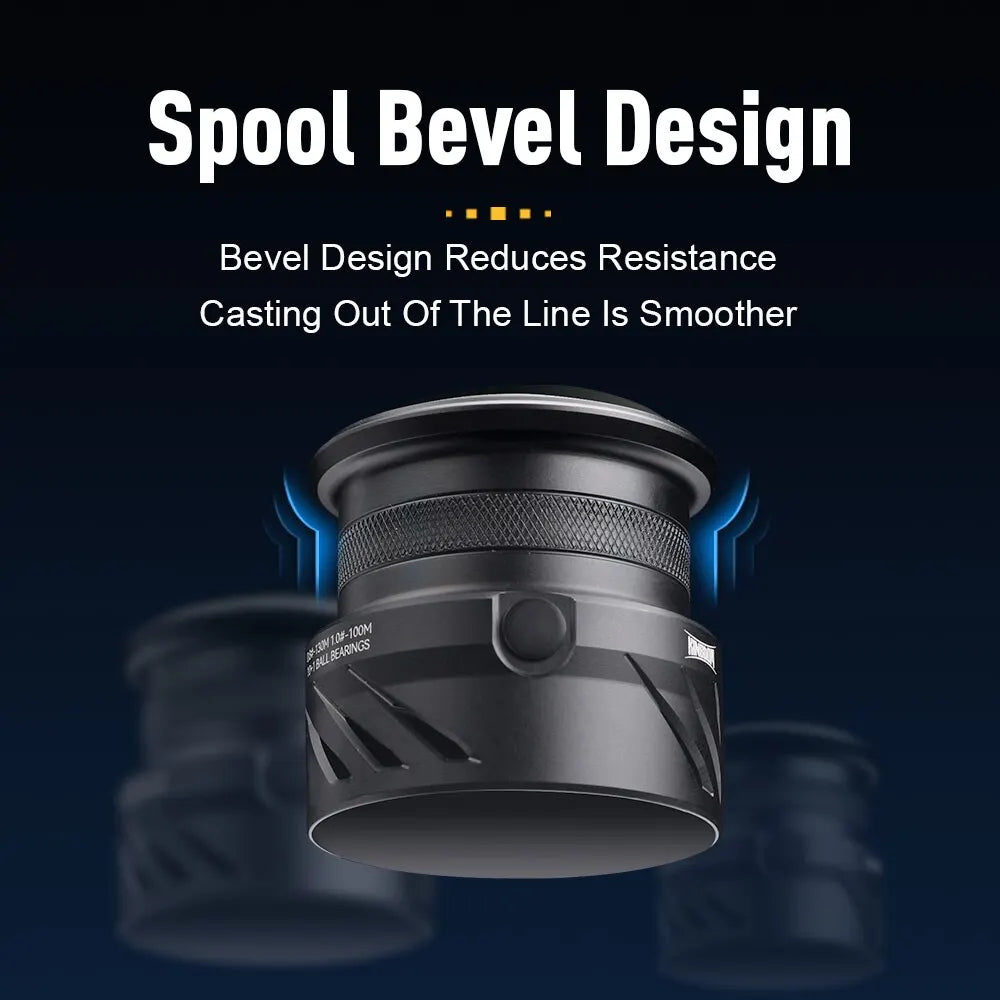 Kingdom Tegmen 5.2:1 6.2:1 143g Spinning Fishing Reels High Speed Gear Ratio Light Carbon Fiber Body Drag 10+1 Bearing Quantity Nex Fisher Hub