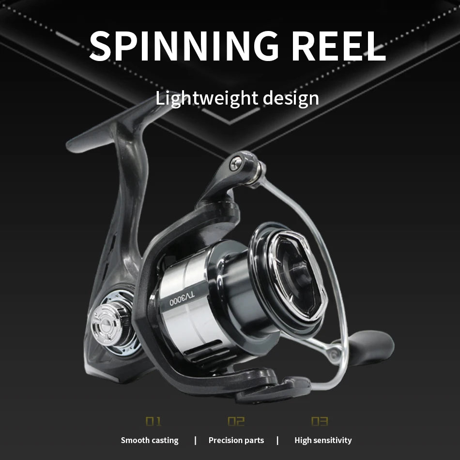 Rooblinos TV Ultralight Spinning Fishing Reel: For Surfcasting And Jigging
