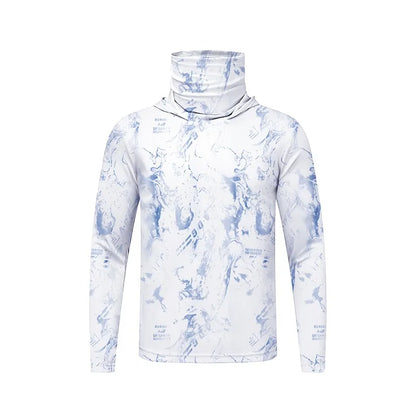 Unisex Ice Silk Lightweight Sun Protection Hoodie: Quick-Dry Cooling Jersey