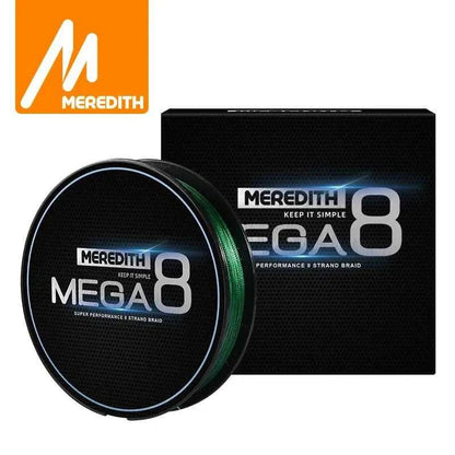 MEREDITH Brand MEGA 8X Fishing Line 150M - Nex Fisher Hub