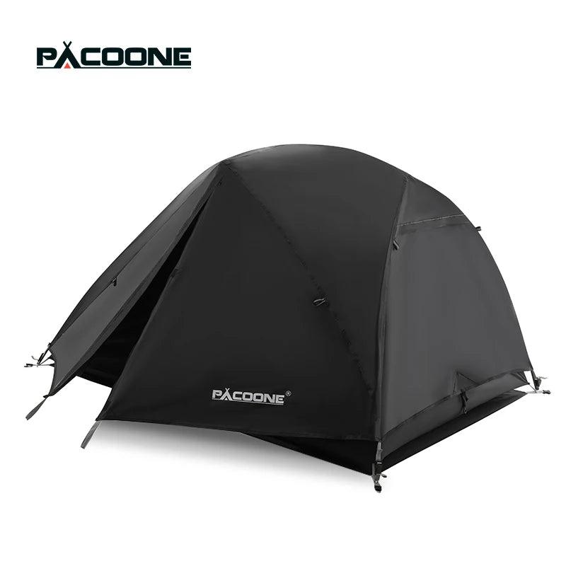 PACOONE Ultralight 20D Nylon Camping Tent Portable Backpacking Cycling Tent Waterproof Outdoor Hiking Travel Tent Beach Tent New - Nex Fisher Hub