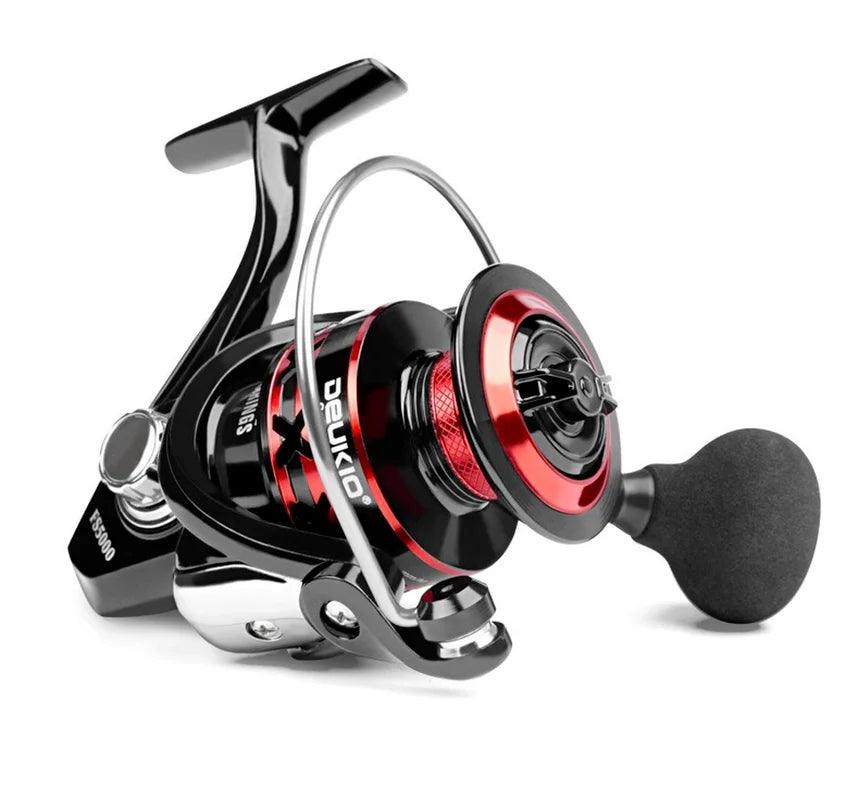 DEUKIO Fishing Reel 2000-7000 Max Drag 12KG Spinning Reels Metal Spool