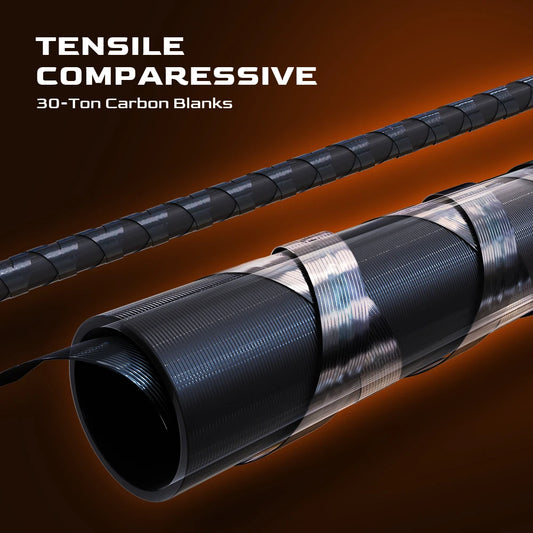 HANDING Magic L Micro BFS Fishing Rod 78g Carbon Fishing Rod Lure Weight 1-8g FUJI® O+A Guide Rings UL/L Casting Rod - Nex Fisher Hub