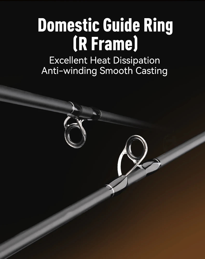 LEYDUN Rang's SJ Slow Jigging Rods: 1.85m High Carbon Saltwater Boat Casting