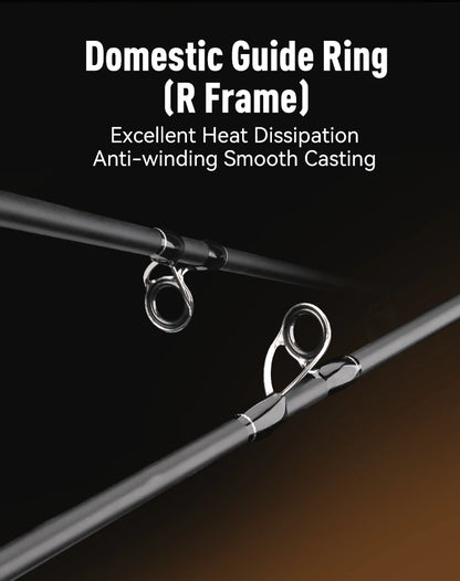 LEYDUN Rang's SJ Slow Jigging Rods: 1.85m High Carbon Saltwater Boat Casting