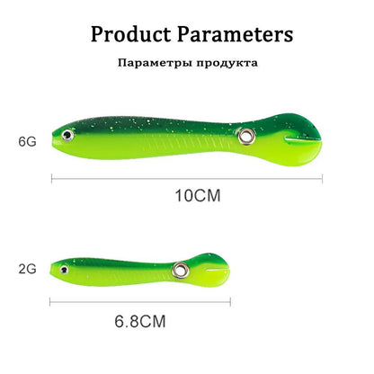 Kidifuns Loach 4 Unique Swimming Action - Pack of 5 Lures