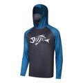 Chemise de pêche à capuche motif arêtes de poisson : style et protection