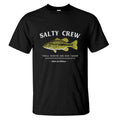 T-shirt de pêche Salty Crew pour homme : confort et style pour tous les pêcheurs