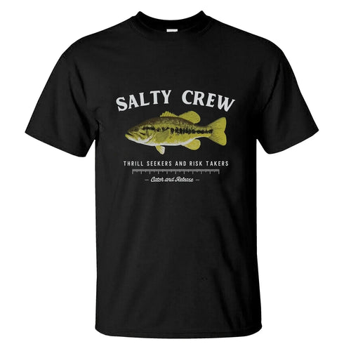 Salty Crew Men's Fishing T-Shirt Comfort and Style for Every Angler