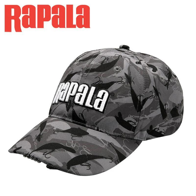 RAPALA Hat Fishing Mesh Hat Breathable/LED Hat/Outdoor Sports Sunshade HatNex Fisher Hub