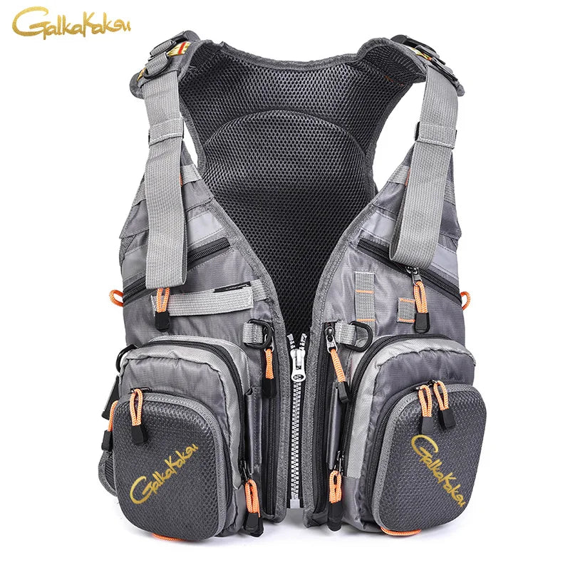 Multifunctional Fishing Vest: Safety and Convenience