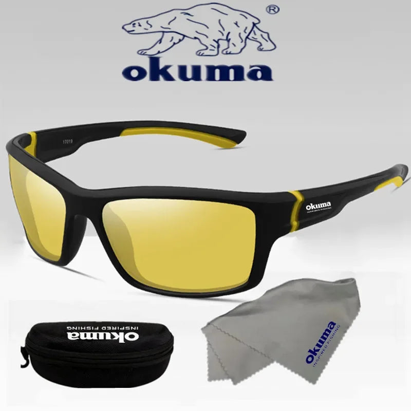 Okuma UV400 Fishing And Driving Sunglasses: Classic Sun Protection for Men And Women - Nex Fisher Hub