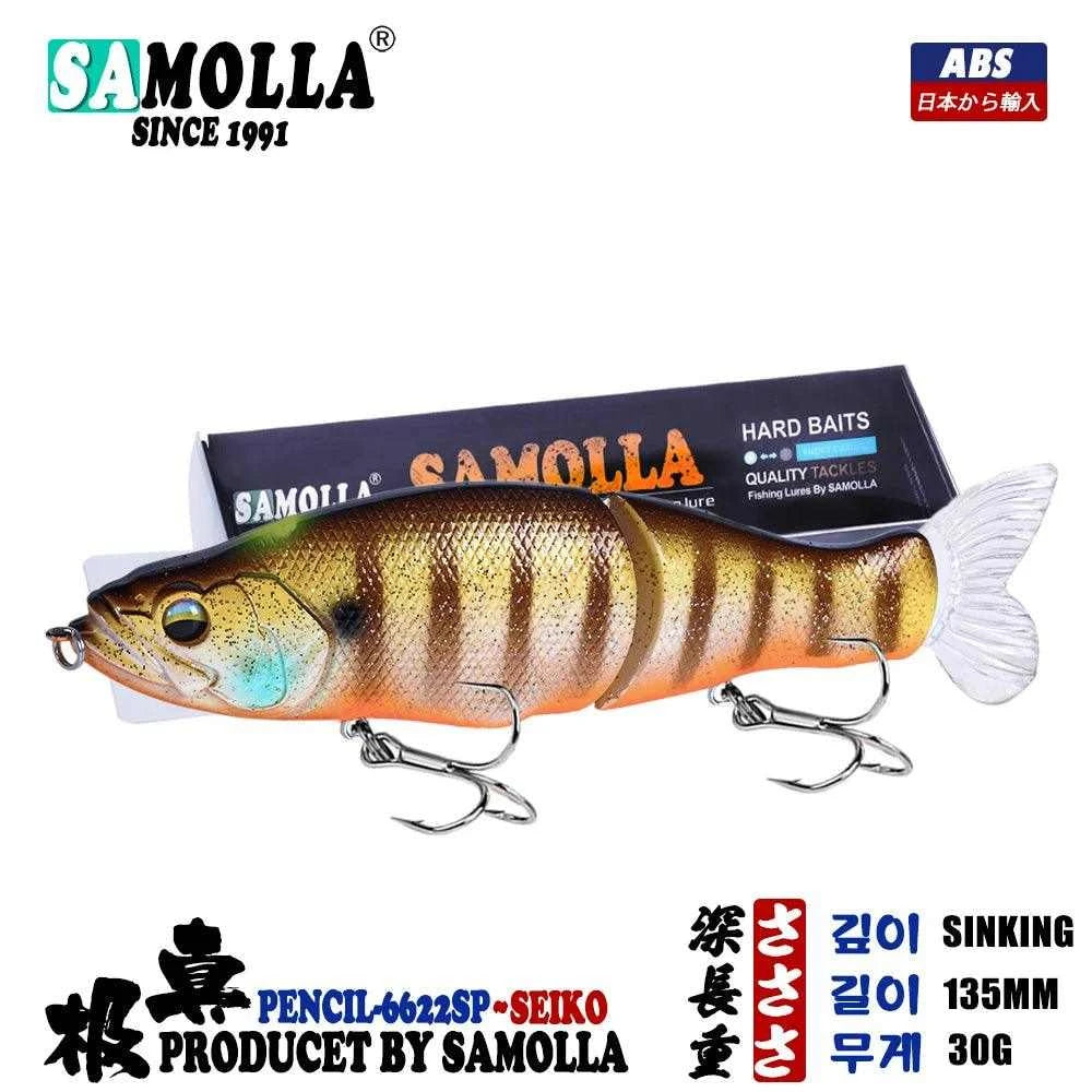 SAMOLLA Swimbait's Seductive Dance 1.06 oz (30g) 5.3 inches (135mm) - Nex Fisher Hub