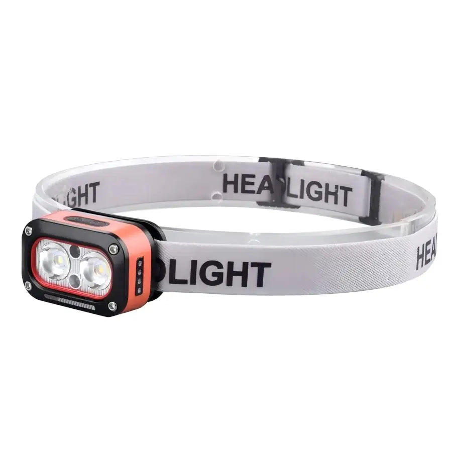 LINNHUE LED Headlamp: Rechargeable, Motion Sensor, and 45° Adjustable Work Light
