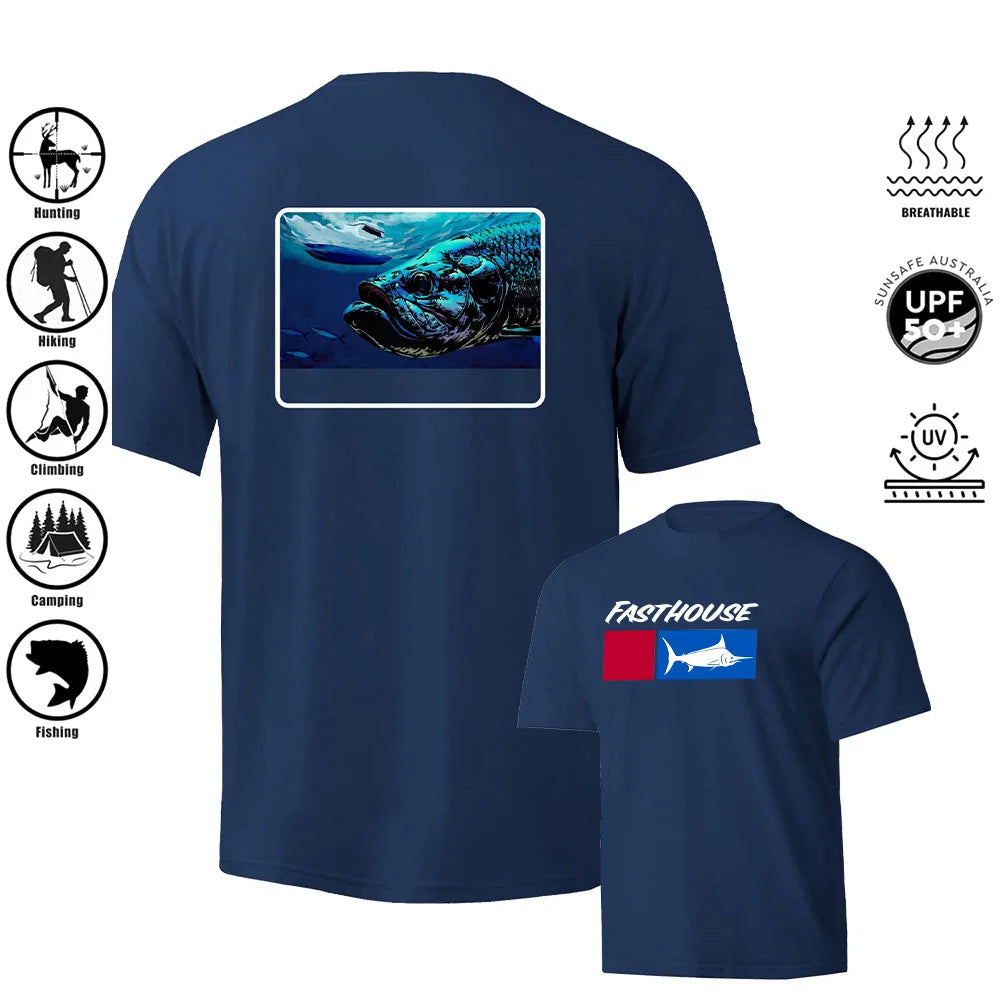 FastHouse Pelagic 3D Printed Fishing T-Shirt: Style and Performance on the Water